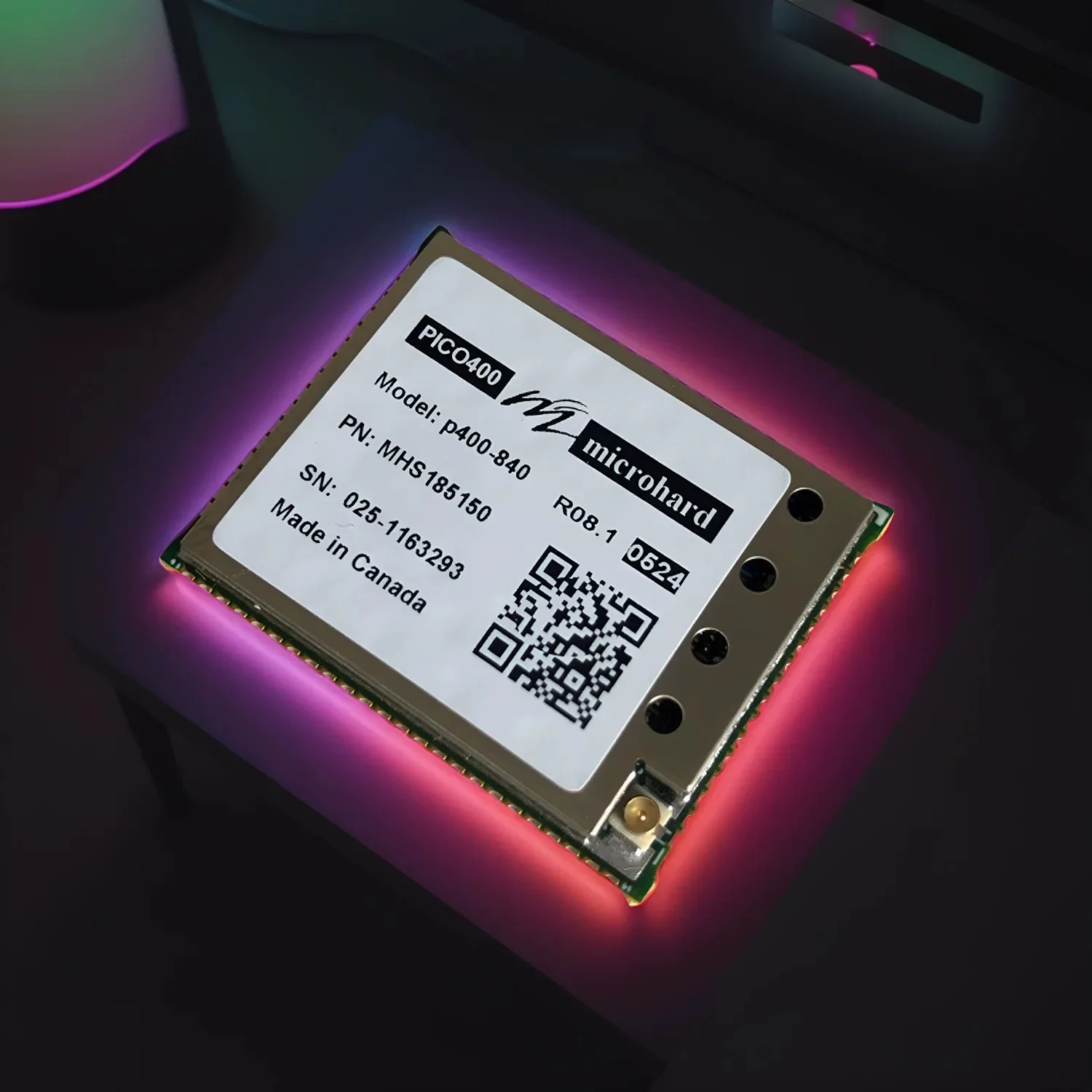 SkyDElMicrohard P400-840 Wireless Data Transmission Transceiver Module For Unmanned Aerial Vehicle () Robots MHS185150