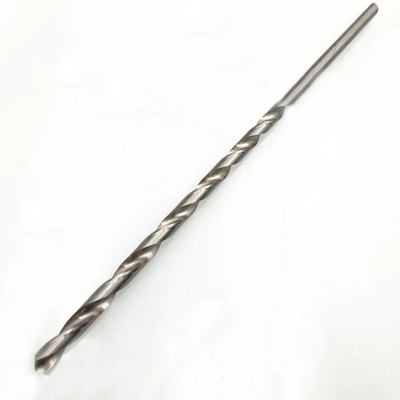 1–20 mm verlängerter Bohrer, 160/200/250/300 mm, extra langer Spiralbohrer aus Metall, Holz, Kunststoff, HSS-Schnellarbeitsstahl mit geradem Schaft – Detail 8