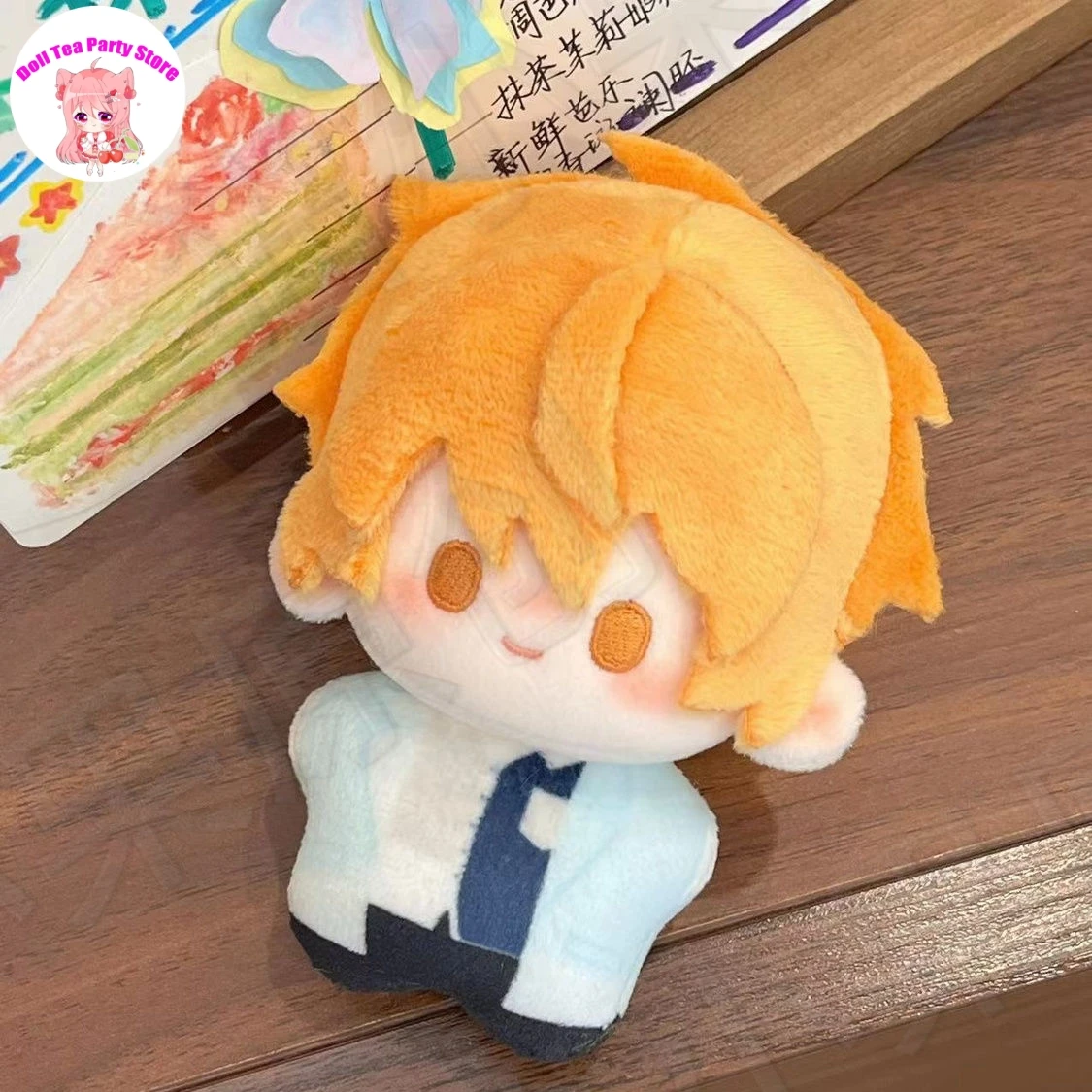TENMA TSUKASA Cartoon Sitzhaltung Plüsch Puppe Körper 40 cm Anime Dress Up Baumwolle Plushie Kissen Cosplay Spielzeug Geschenk