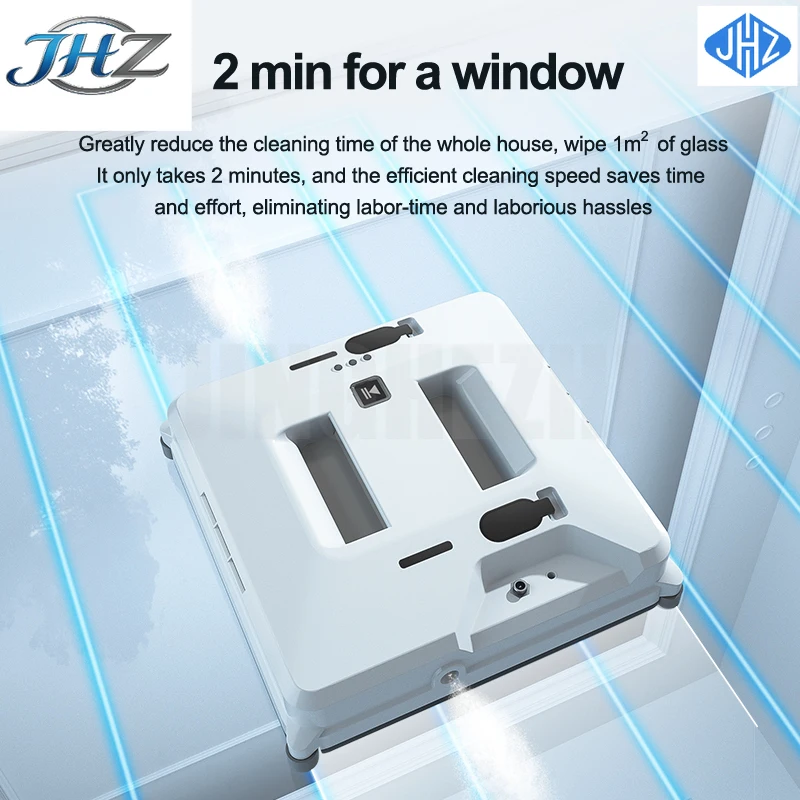 JHZ for NEW Window Cleaning Robot, Intelligent Robot with Four Way Water Spray Technology