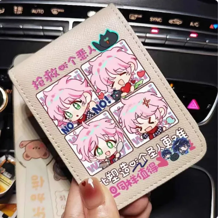 

Anime The Wicked Want To Rescue Fashion Wallet PU Purse Card Cash Holder Bag Cosplay Gift B2220 Anime
