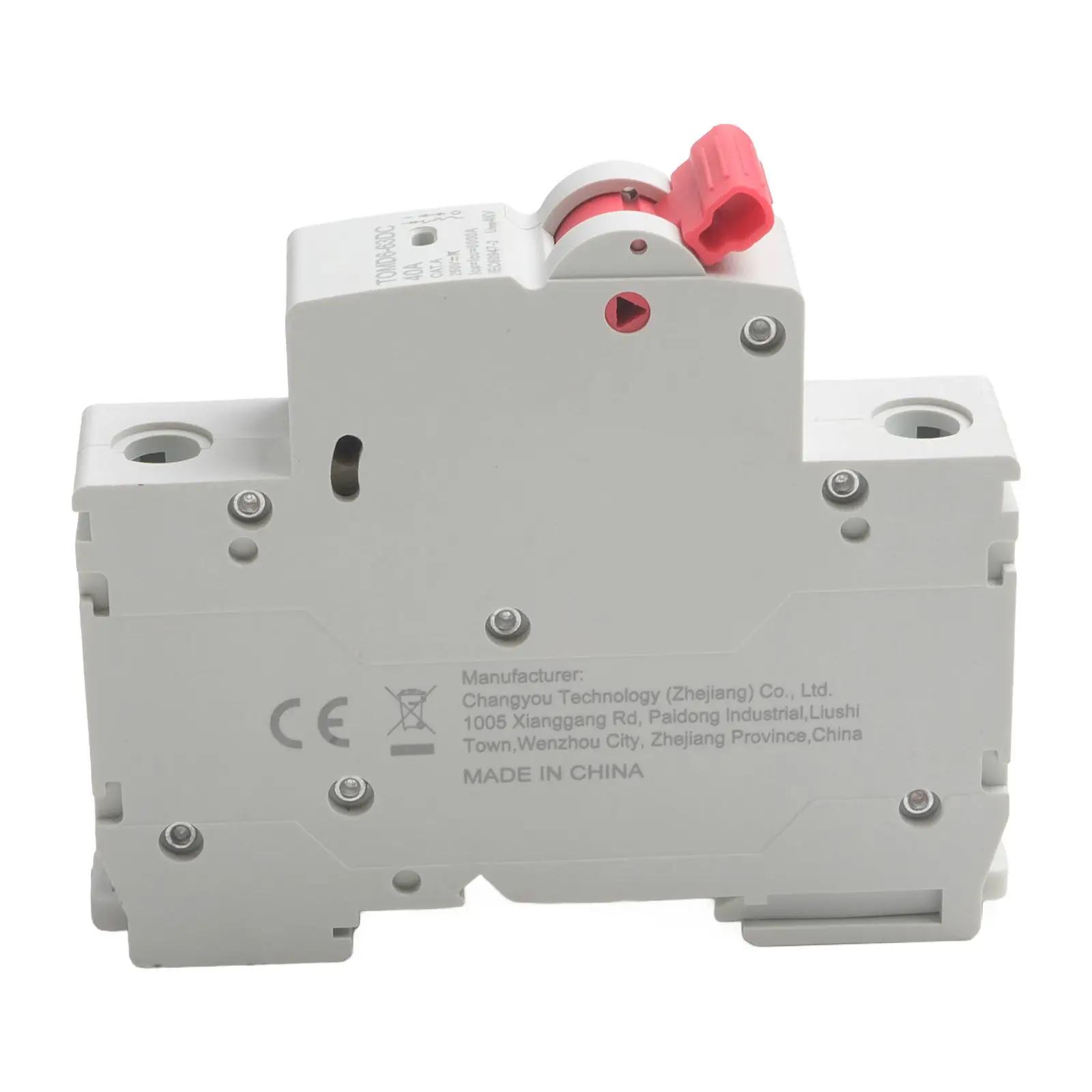 

Солнечный автоматический выключатель 1P 40A идеально подходит для защиты электрических цепей постоянного тока в отдаленных энергетических систем