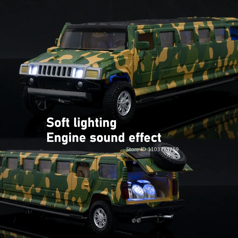 1:32 スケール拡張軍用車両モデルおもちゃ金属ダイキャストドローン発射装置サウンドライトプルバック男の子の誕生日プレゼント用