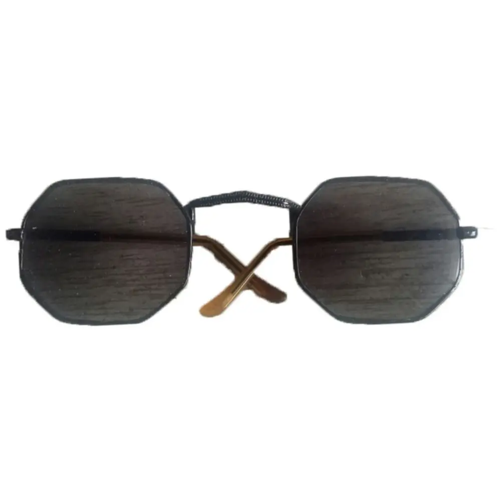 New 10cm Length Octagonal Glasses Cute Fashion Octagonal Frame Eyeglasses Mini Dolls Animal Eyes For 20~25cm Dolls