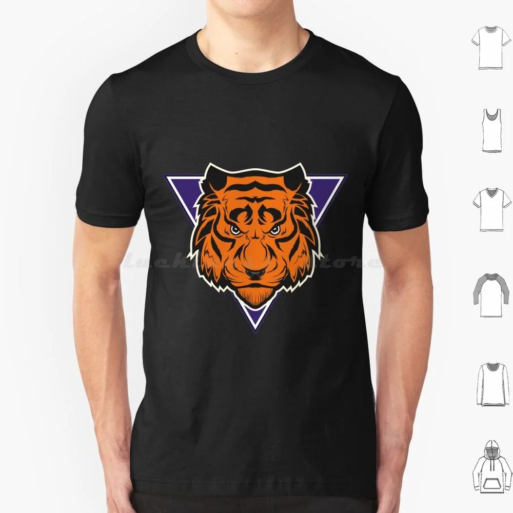 

Футболка Fierce Tiger Face для мужчин, женщин и детей, 6xl, крутой шлем, бампер, гидро
