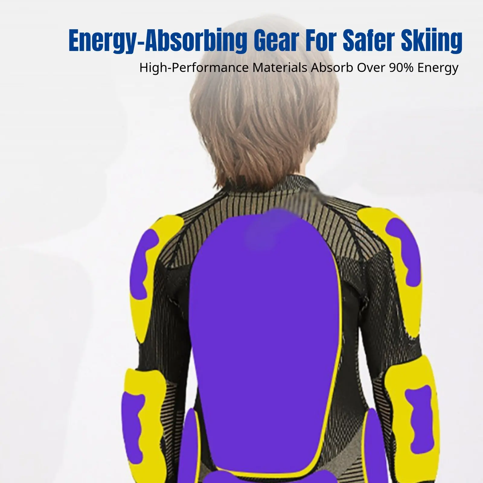 

Детские защитные наколенники и накладки на бедра, защитный жилет, амортизирующая защита от падений для сноуборда, катания на коньках