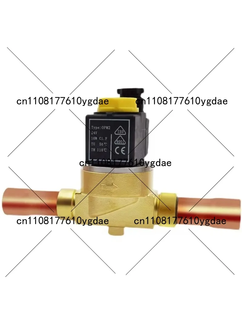 Magnetventil 12V 24V Solenoid Valve Coil for Refrigeration Unit, One Way Two Way Air Conditioning Freon Cooling System Weitere Ventile — Detail 4