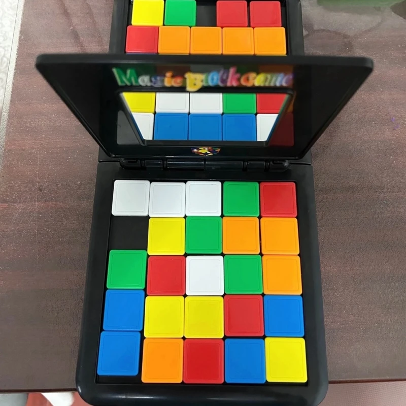 

Montessori Cube Toy 3D Puzzle Race Game Safe Material ParentChild Interaction Age 6+ Recommended