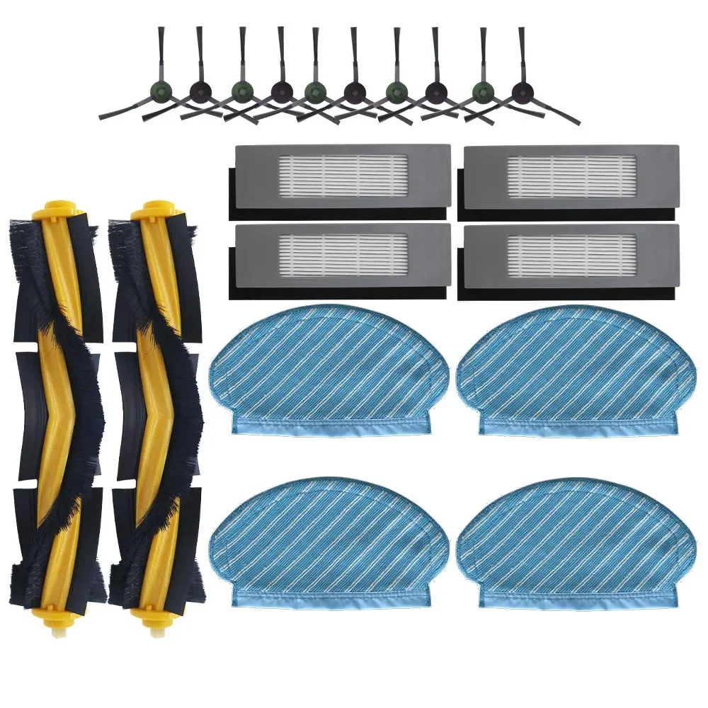 

Mop Cloth HEPA Filter Side Brush for Ecovacs Deebot Ozmo 920 950 T5 Vacuum Cleaner Parts replacement home accessories