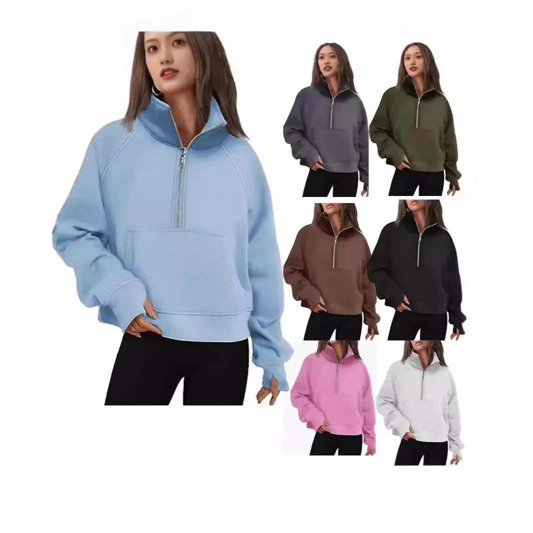 

Свободный женский свитшот Fce Jaet oulder Sve на молнии Long Sve европейского размера, осенне-зимняя верхняя одежда, повседневная уличная одежда...