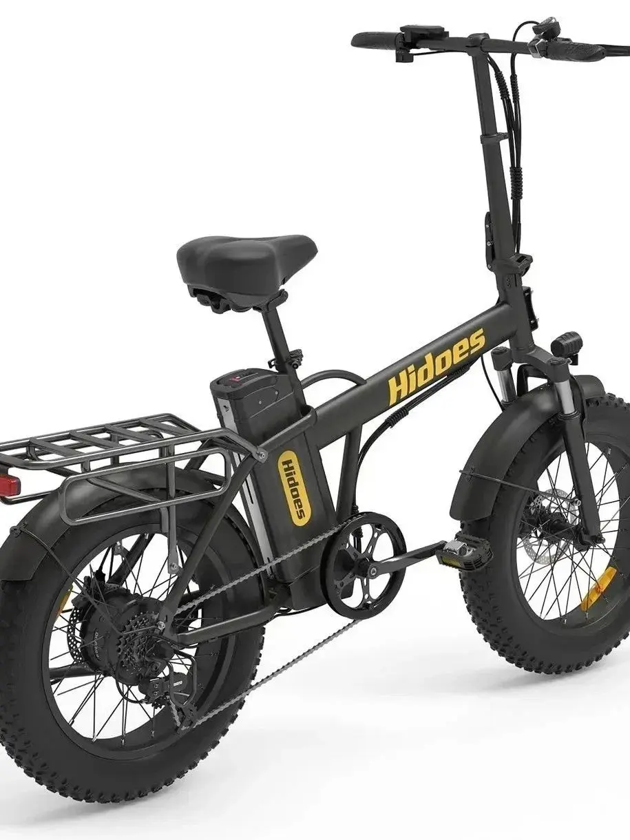 AliExpress NONE Hidoes F3 Pro Adult E-Bike 750W Motor 48V26AH Battery 7-Speed Transmission E-bike 20" Adult Fat Tire Electric Bicycle