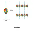 10pcs straws