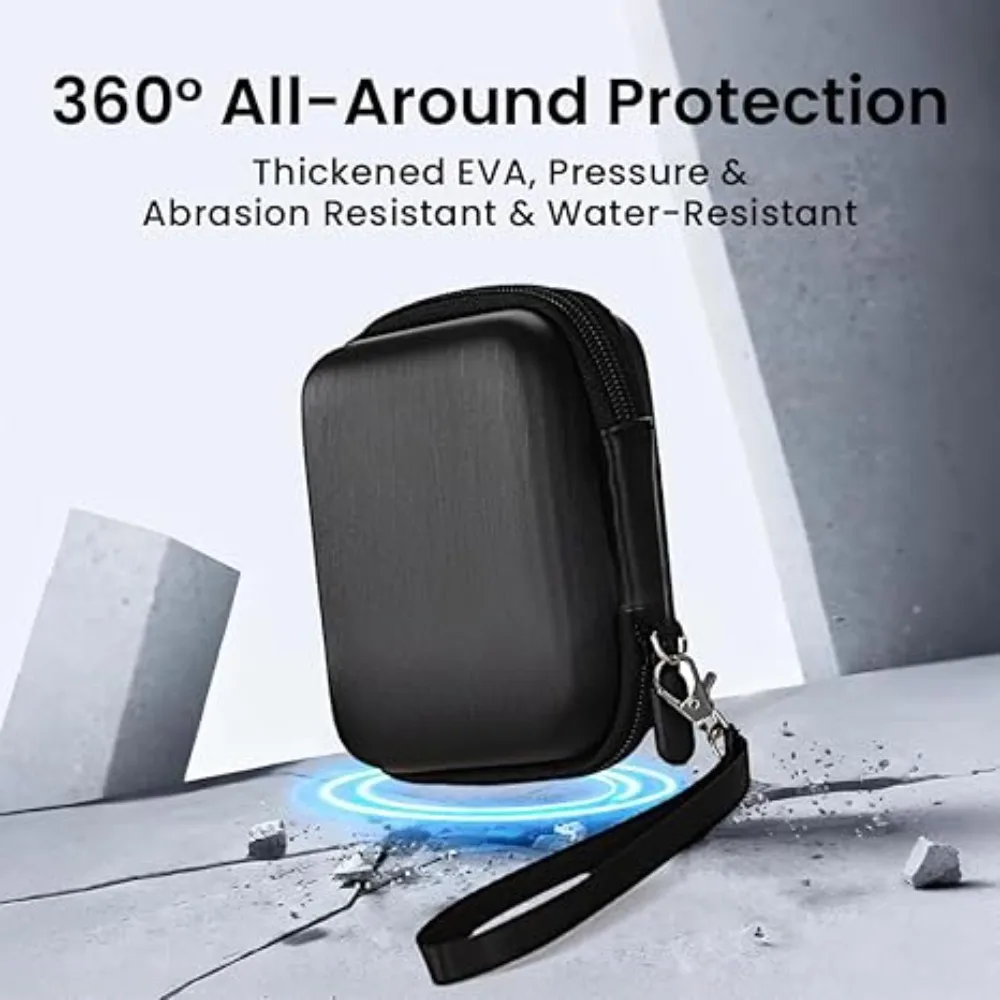 

Digital Camera Case, Hard Shell Carrying Case For Sony/Canon/Nikon Digital Cameras Perfect For CCD Camera Storage Cases