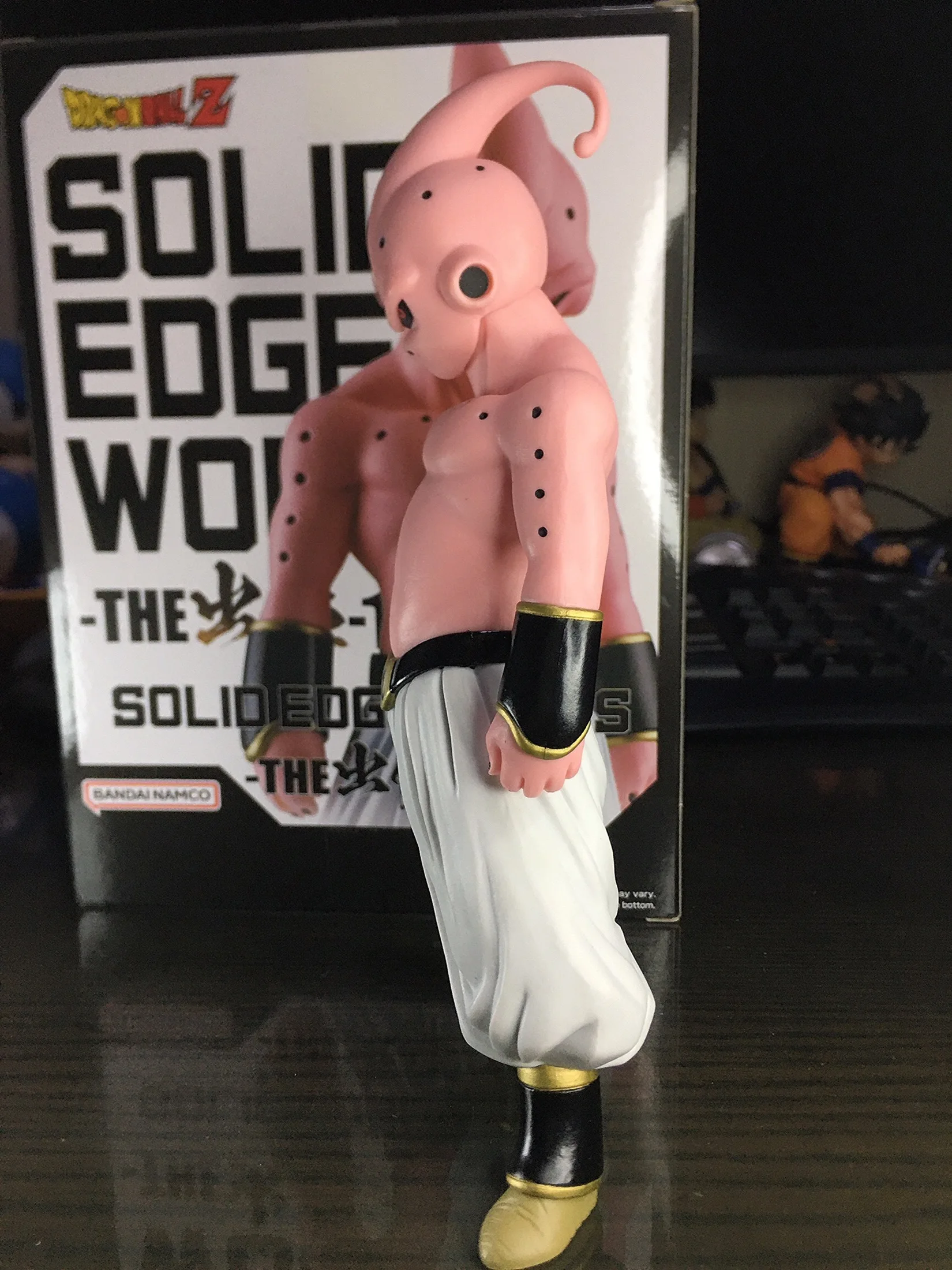 Bandai Original BANPRESTO Anime Dragon Ball Z SOLID EDGE WORKS Vol.16 Majin Buu Action Figure Collection Model Toys Gifts