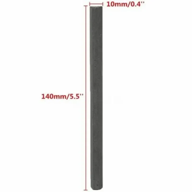 1 pcs Ferrite Rod Bar Loopstick For Radio Antenna Aerial Crystal 100/140/160/200mm