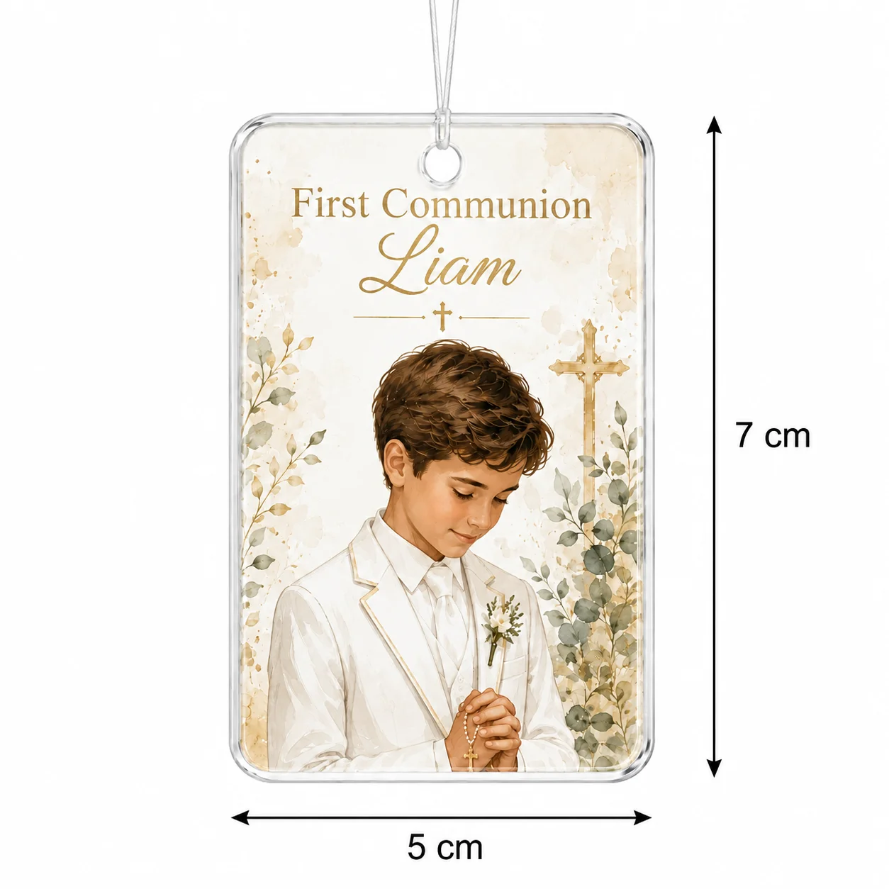 2D Flat, Custom Photo Car Hang - Car Accessories Mirror Hanging review and price