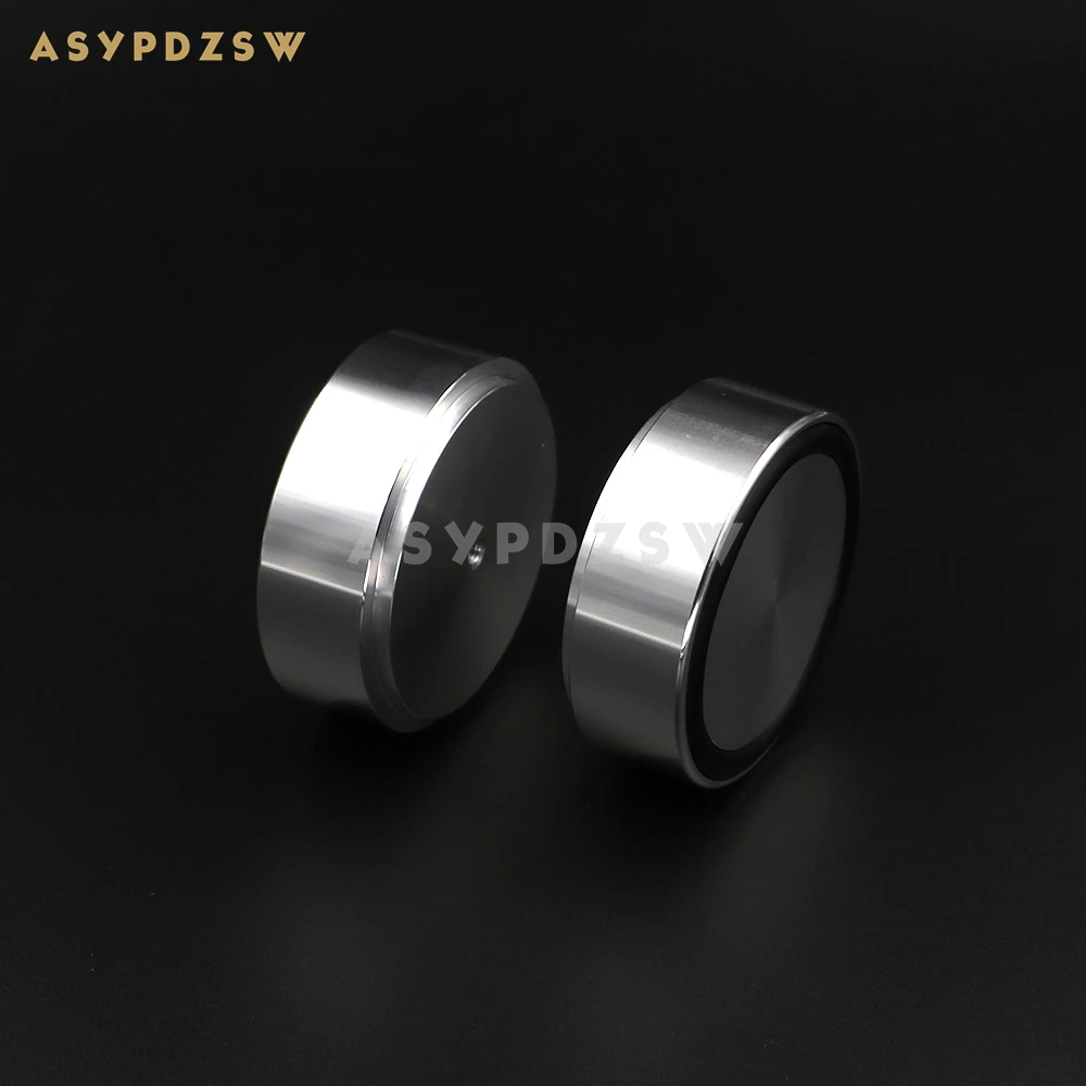 4 STKS Massief aluminium Zilver 58 * 22 Power AMP rackvoet Voorversterker DAC voeten