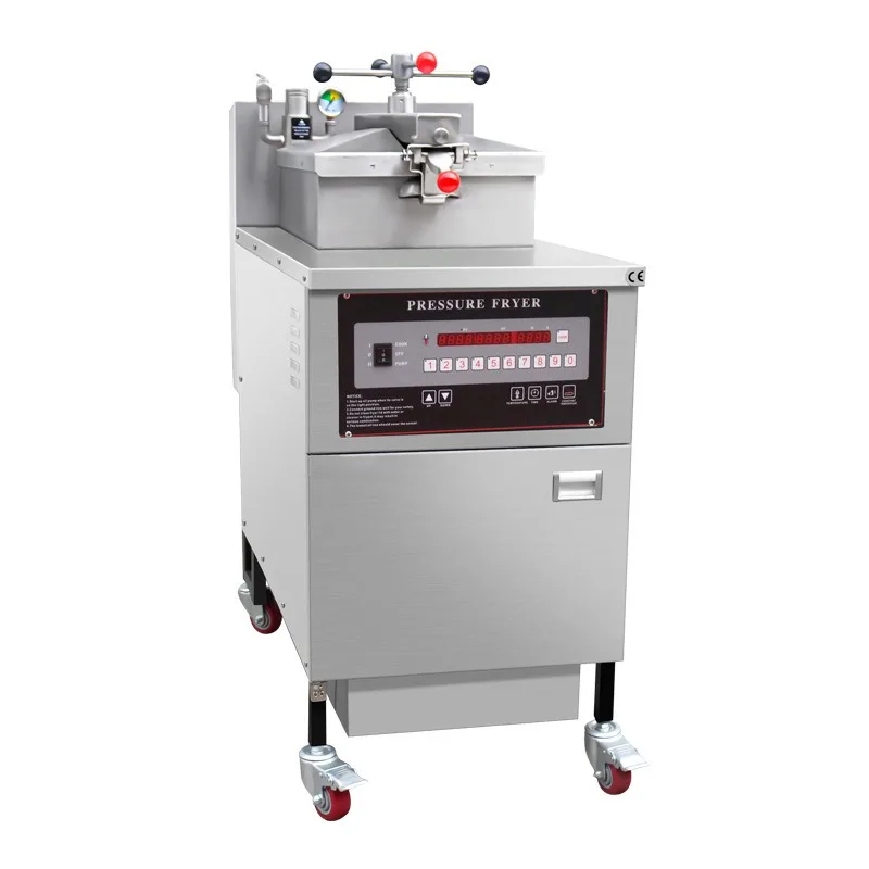 

American Pressure Fryer Commercial Fried Chicken Furnace Electric/Gas High Pressure Belt Oil Filter Computer Panel