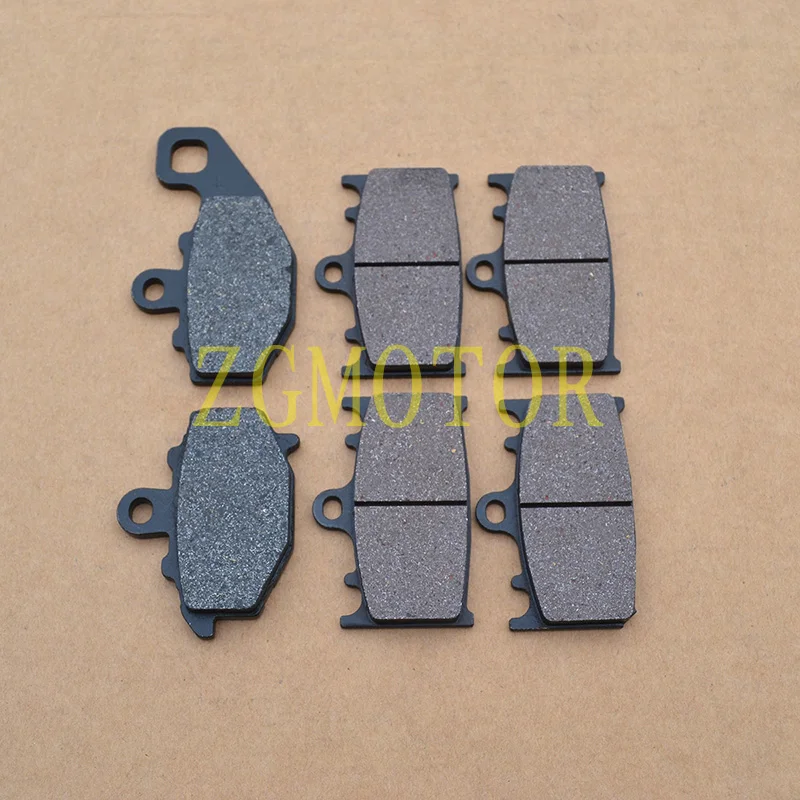 Motorcycle Front Rear Brake Pads Fit For Kawasaki ZR400 ZX-6R ZX-9R ZX-6 Ninja ZZR400 ZZR600 ZZR500 1993 1994 1995 1996 1997