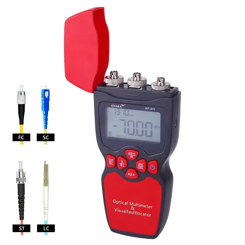 3-in-1 NF-911 Optical Multimeter Power Meter Visual Fault Locator