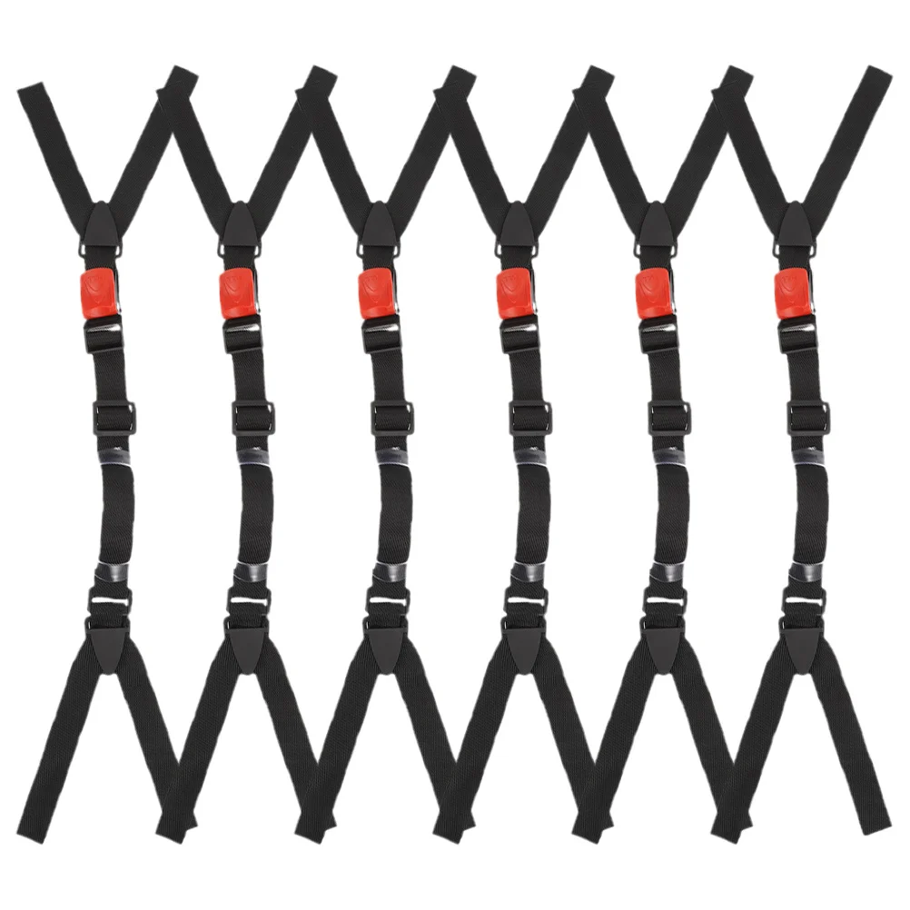 

6Pcs Safety Chin Straps Universal Adjustable Hard Hat Replacement Buckle Strap for Construction Work Outdoor Tasks