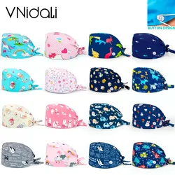 Multicolor Scrub Kappen Druck Scrubs Hut für frauen surgicals hut frauen und männer op hut medizinische gorro enfermera