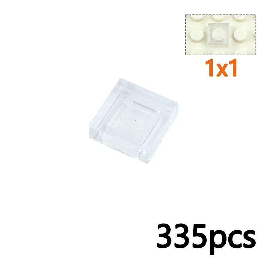 Dünner klarer Baustein moc transparent glatt 1x2 1x4 2x2 2x4 Ziegel montieren Figuren Straßen kind Spielzeug kompatibel 3070 3068