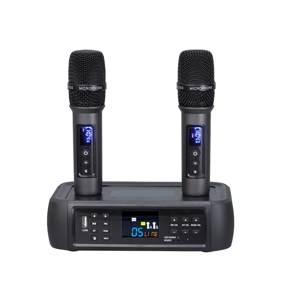 

Anti Howling Singing Multi Channel DSP Microphone With Optical Input
