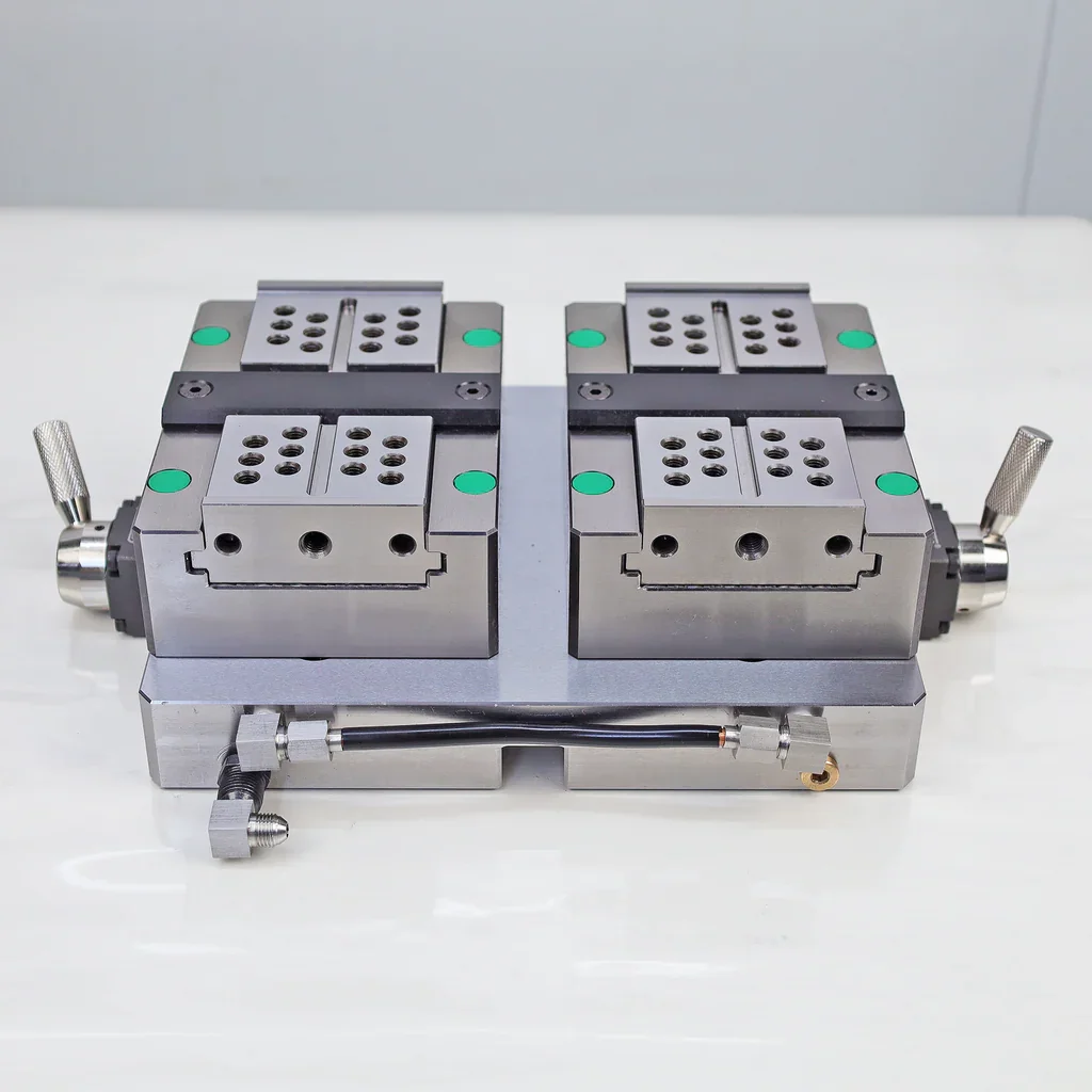 High Accuracy Double-Position Hydraulic Self-Centering Vise CNC Milling Machine Bench Vise