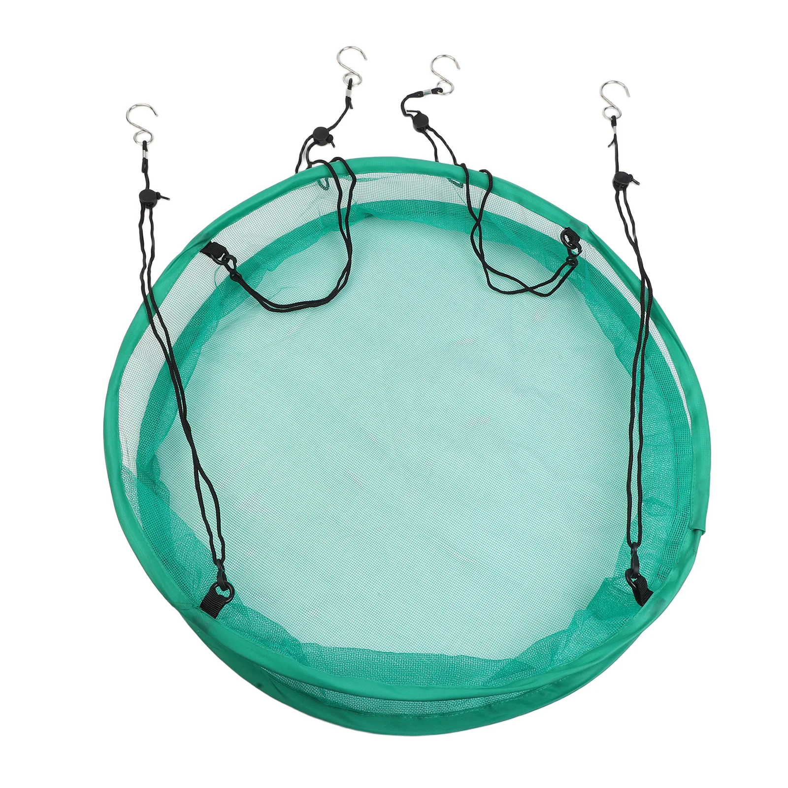 

Garden Decor As Show Garden Feeding Station Polyester Construction Weather-Resistant Tray Adjustable Rope Length