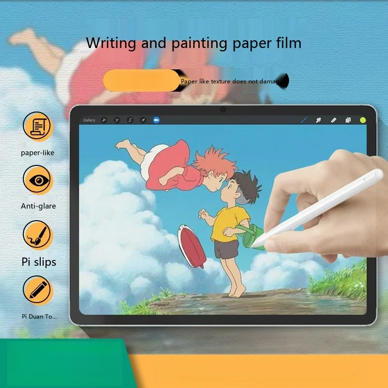 Paperfeel Screen Protector for Tab 8.7-14.6 Inch Matte PET Drawing Film Anti Glare
