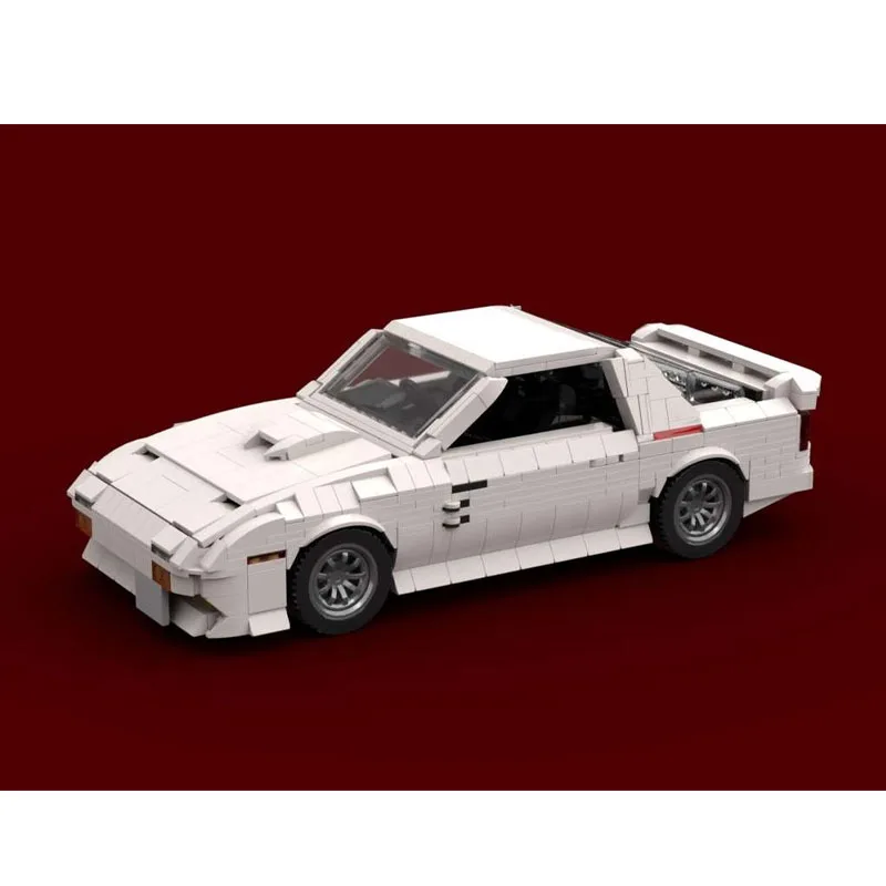 

MOC-252054 New White Sports Iconic Supercar Racing Building Block Model 1337 Parts Boys Children Birthday Christmas Toy Gift
