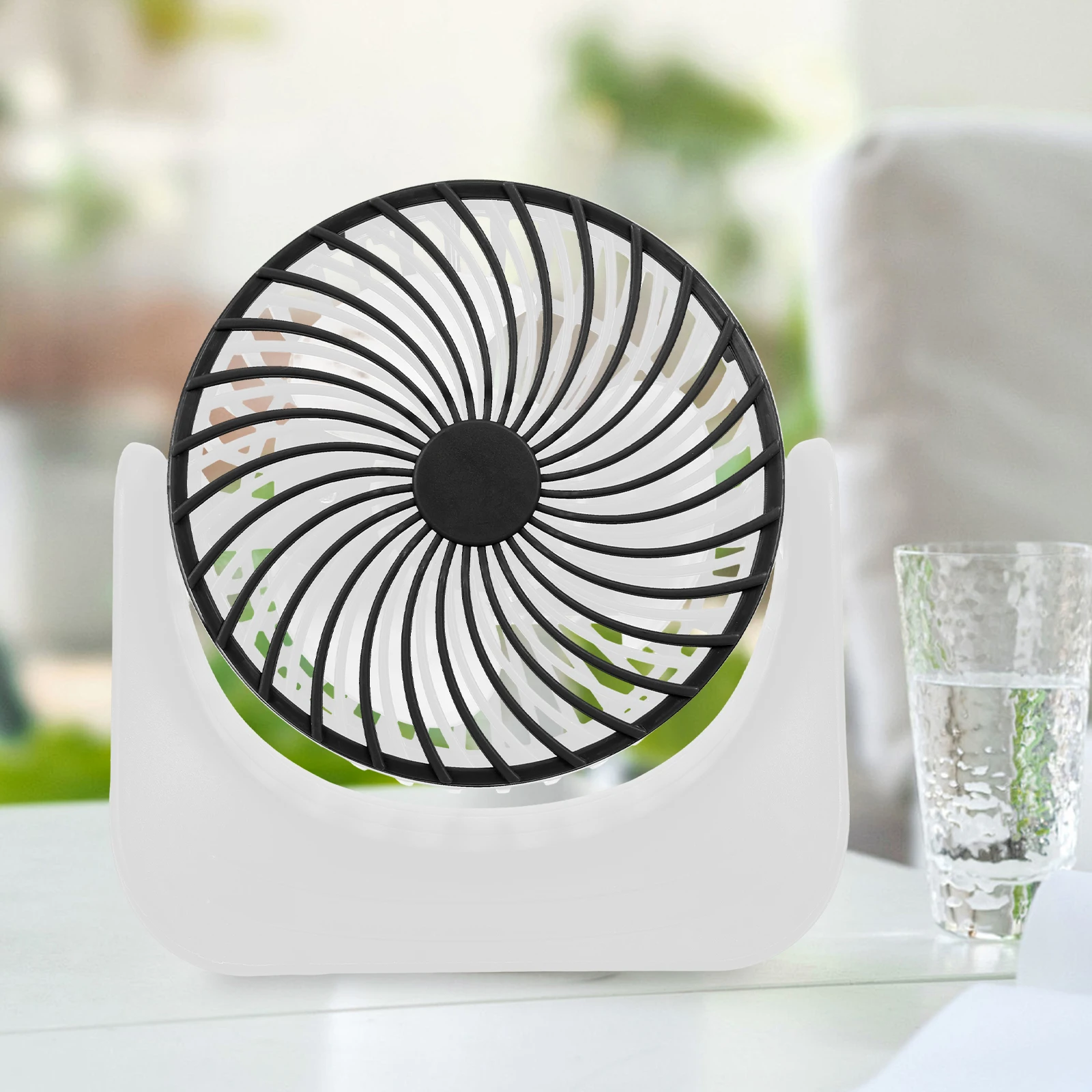 

Portable Mini Desk Fan USB Charging Black Small Fans for Travel Lightweight Outdoor Quiet Office Use Desk Fans USB New Gadgets