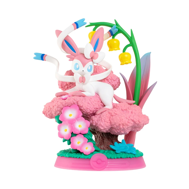 Pokemon Anime Third Bullet Eevee Family Suit Serie Blind Box Action Figure Glaceon Sylveon Genuine Collection Model Toy Gift - view 5