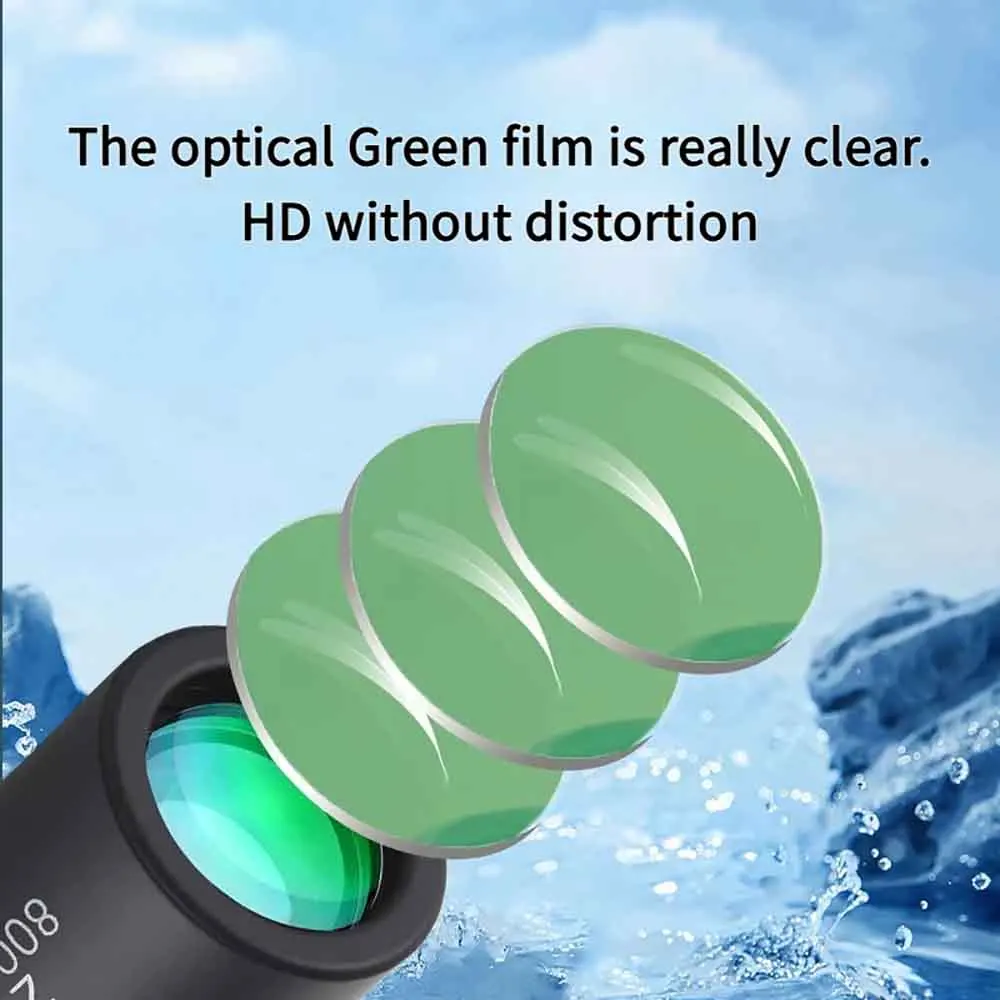 2000x25 Mini télescope monoculaire HD télescope de téléphone Portable Portable avec support Camping en plein air chasse télescopes d'observation des oiseaux