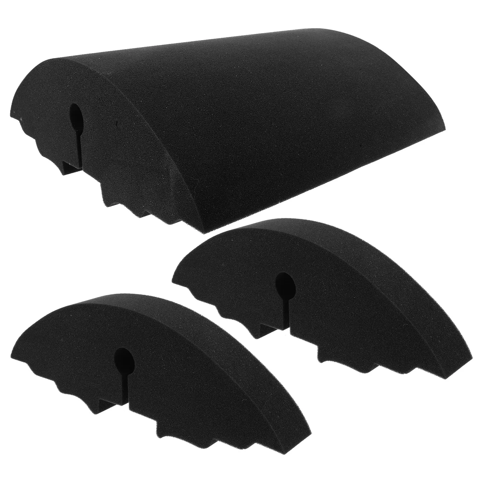 

Набор из 3 демпферов для барабанов: высокоплотные поролоновые подушечки для контроля шума при игре на малых барабанах и тарелках, аксессуары для тренировок по игре на барабанах