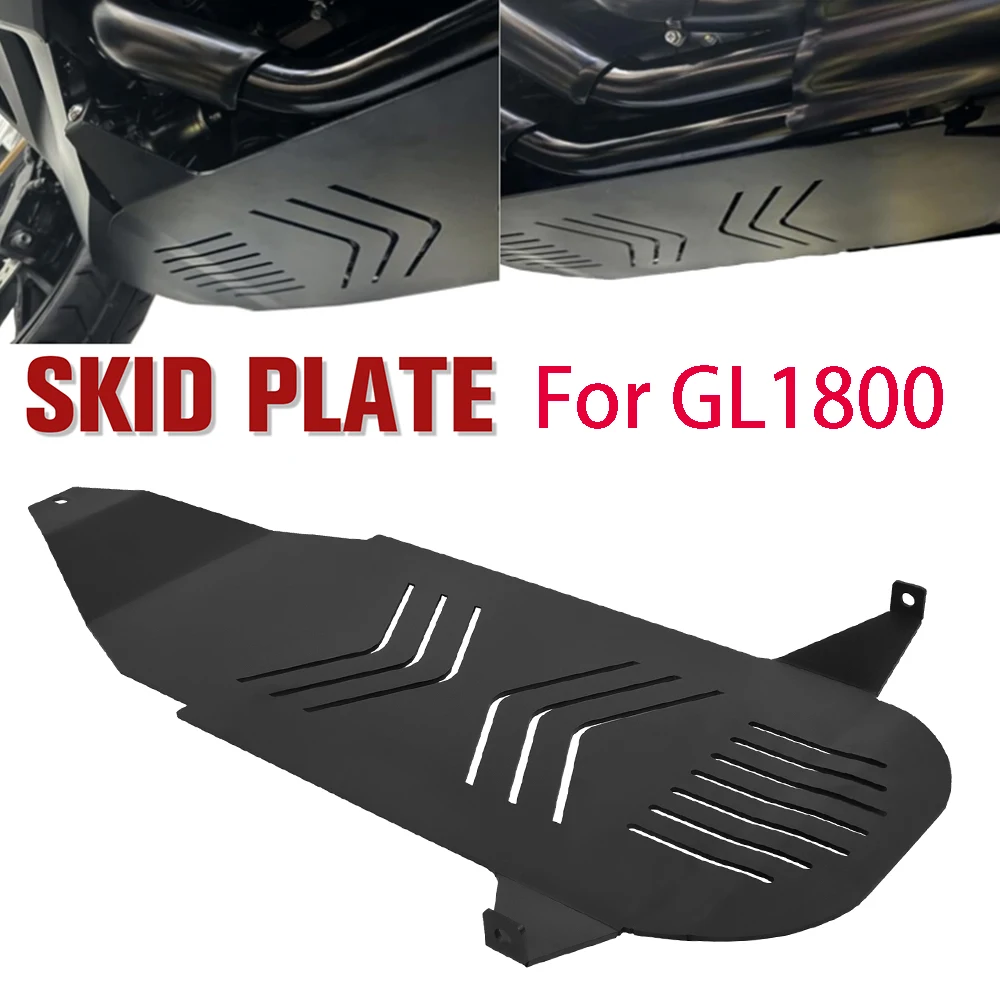 

For Honda Goldwing 1800 GL1800 GL 1800 2018-2023 2022 Bash Plate Belly Pan Skid Plate Engine Protector Bottom Chassis Covers