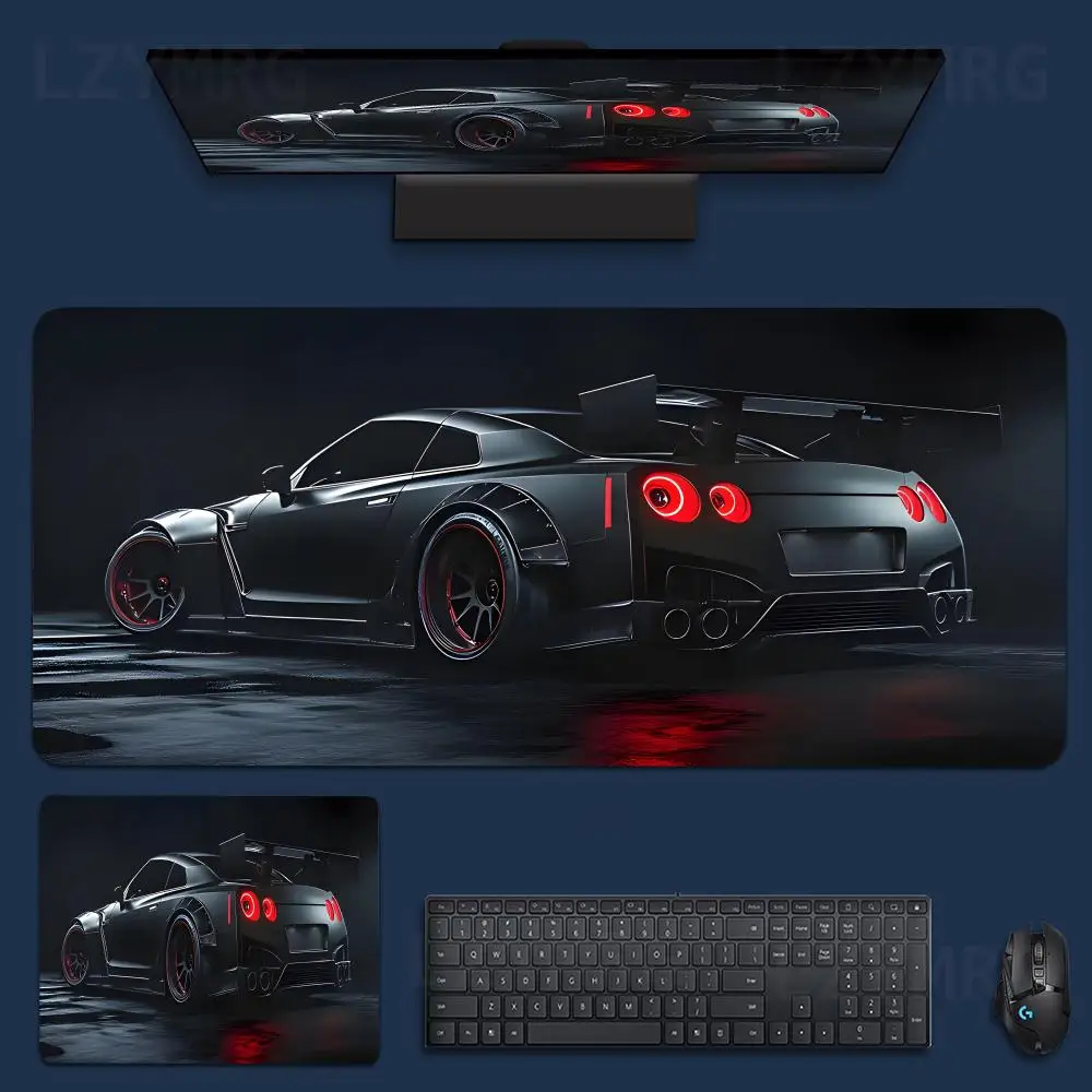 

Stylish sports car Mouse Pad Large Computer Office Game Table Mats XXL Rubber Anti-slip Gaming Keyboard Mousepads Long Desk Pads