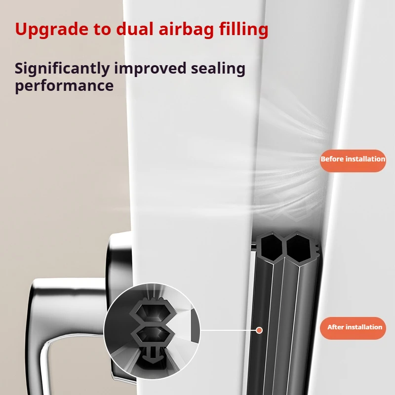 1 قطعة الباردة برهان نافذة شريط عازل فتحة للبطاقات مرنة TPE العزل الثنائي السير الوقائي يندبروف الغبار الباردة برهان قطاع