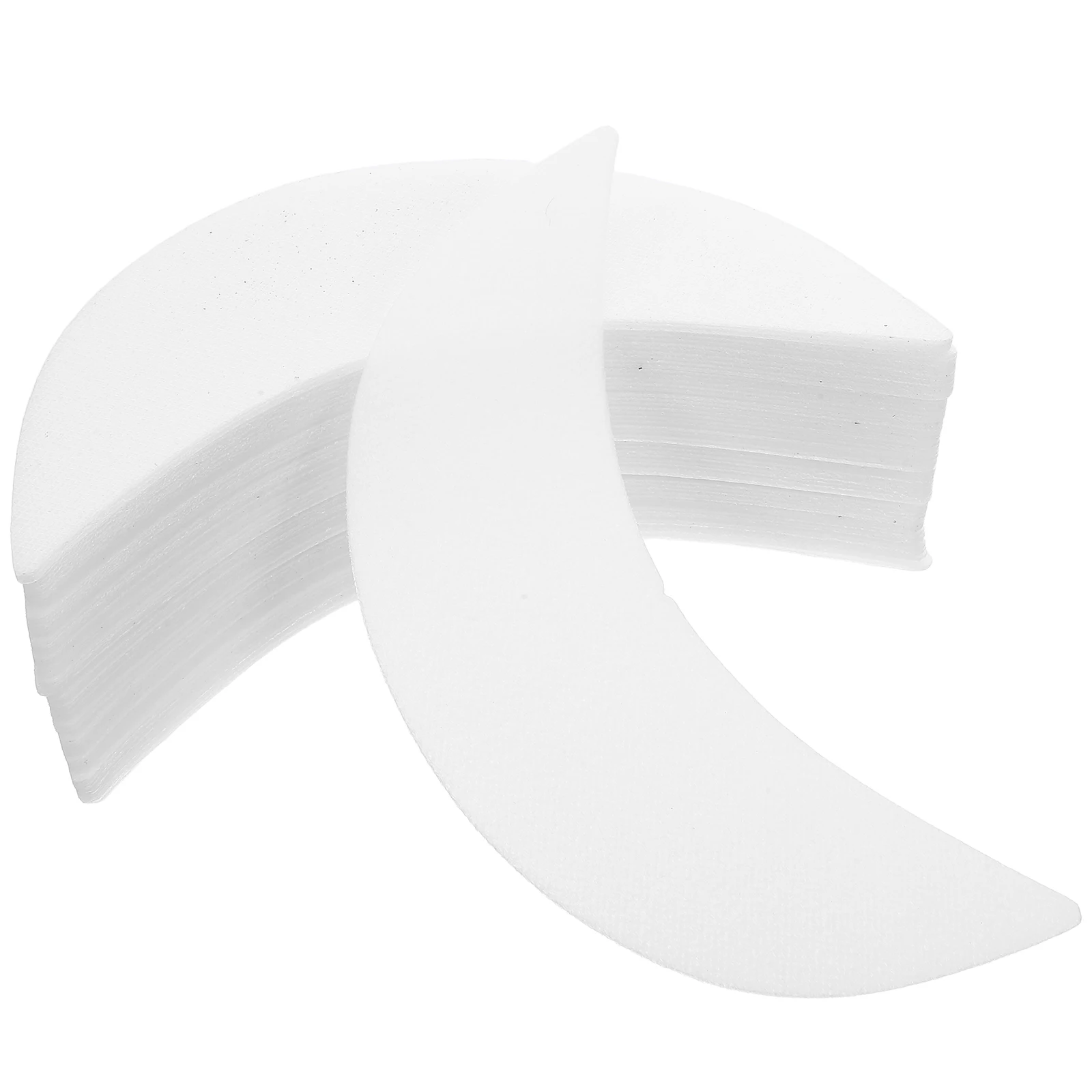 

50 Pcs Anti-static Cap Tongue Plastic Visor Baseball Hat Part Peaked for Caps Resin Insert Unisex Visors