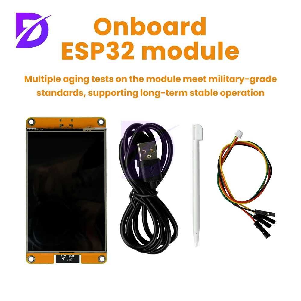ESP32 WiFi Bluetooth Development Board ST7789 4.0-inch Intelligent Display Module Onboard ESP32-32E Module