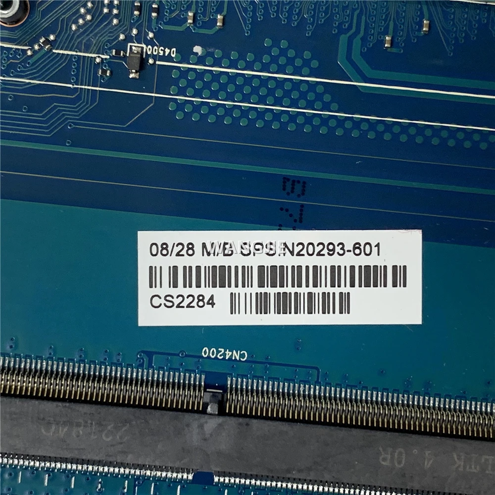 Материнская плата для ноутбука HP 17-CN2 17T-CN300 17-CN2 N20293-601 SRLFP N20293-001 6050A3352701 100% рабочий