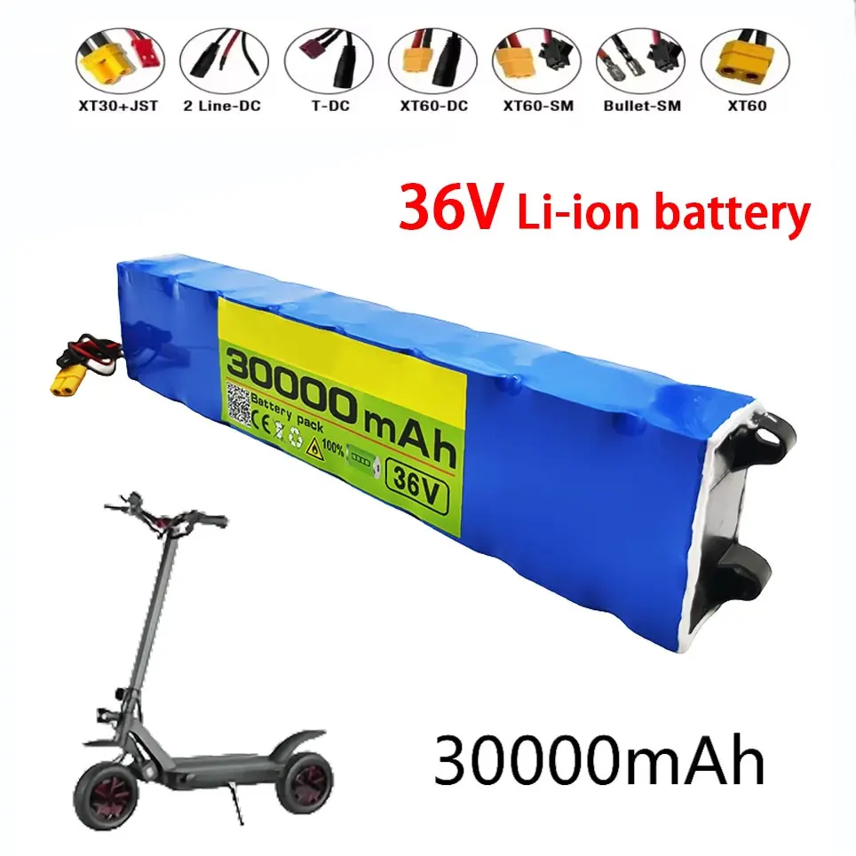 

10S3P 36V 30000mAh 36v Electric lpega Scooter Battery Pack 18650 Lithium M365 Electric Scooter 36V Battery Scooter