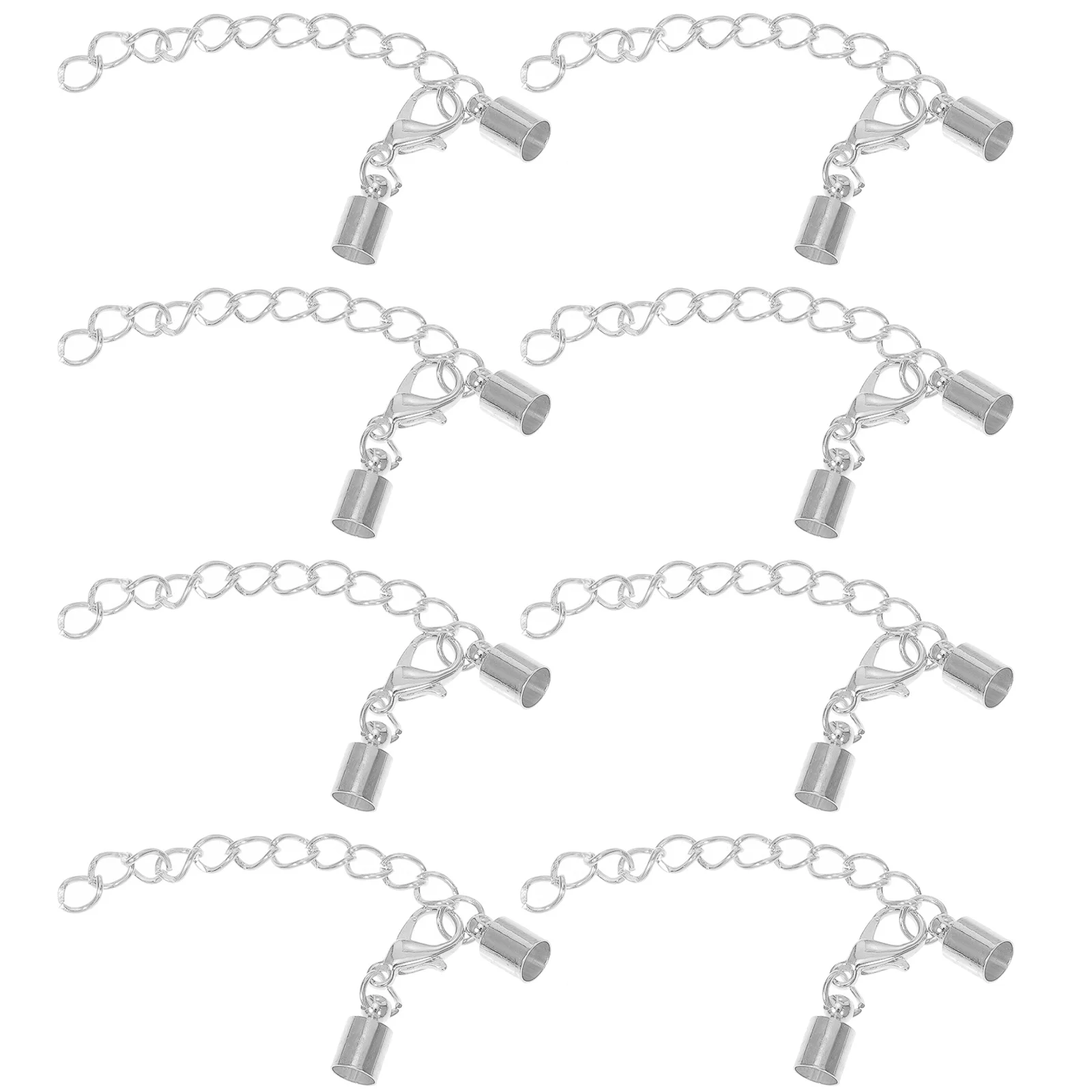 20 Pezzi di Chiusure a Moschettone per Gioielli Fai-da-Te, Fibbie per Collane, Bracciali, Portachiavi, Materiali per Creazioni Artigianali