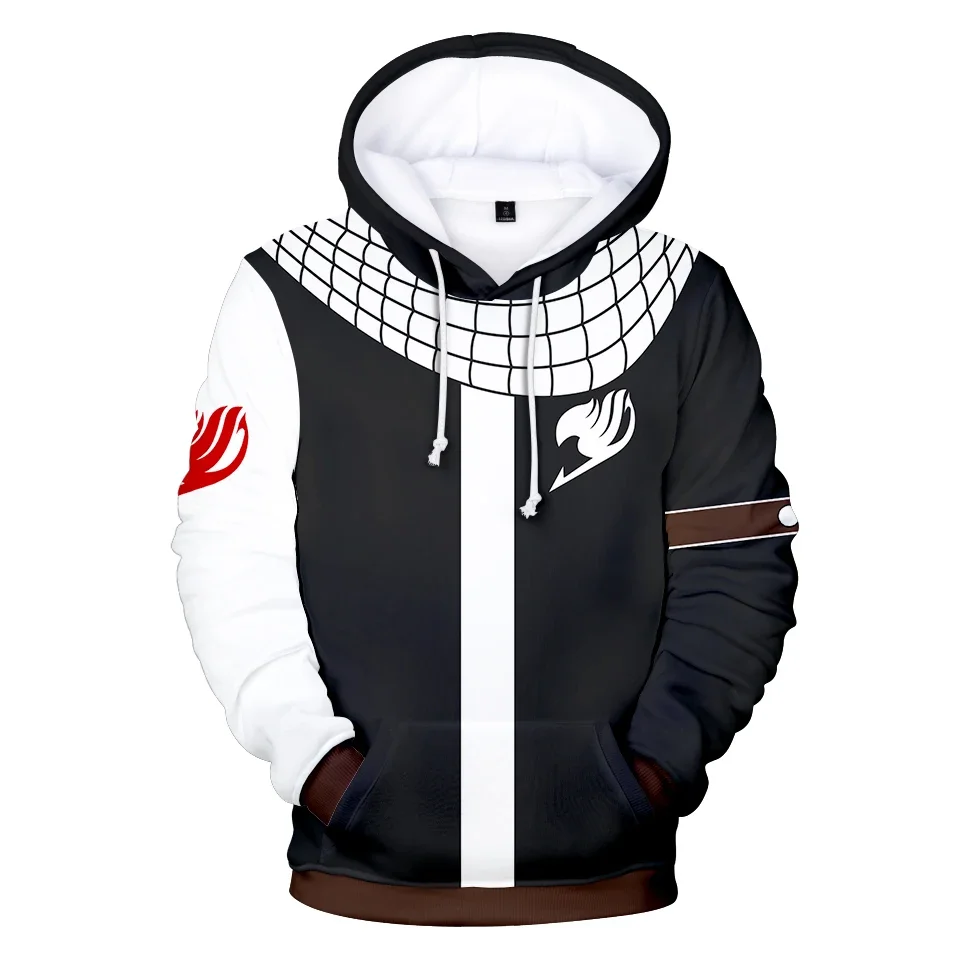 

New Fashion 3D Fairy tail Hoodies Men Women Sweatshirts Kids Pullovers Autumn Casual Anime Fairy tail boys girls Suitable Hooded