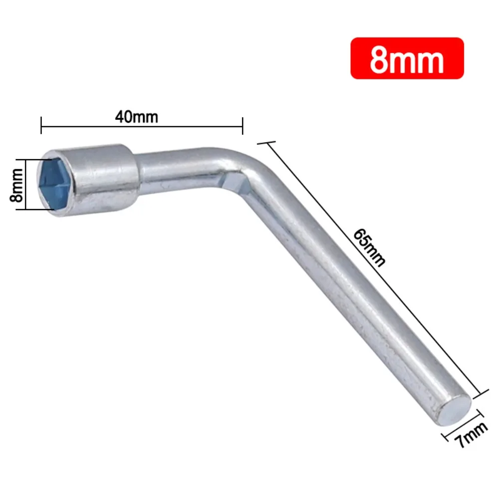 

Labor-saving L Type Bent Bar Disassembly Non-Slip Automobile Socket Spanner Convenient Antirust Spanner Sockets Wrench Machine