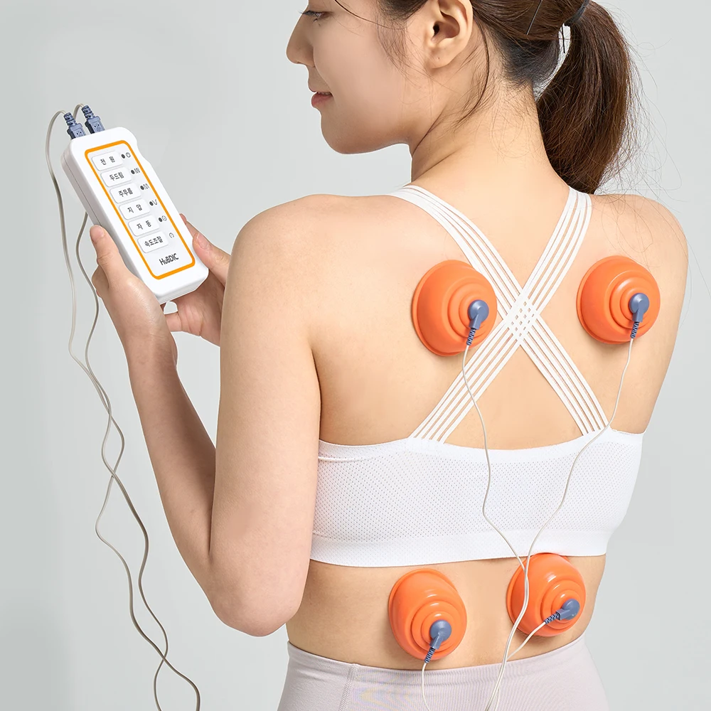 [Hobic] Koreanische Produktion Heimgebrauch Niederfrequenzstimulator Massagegerät Muskelschmerzlinderungseffekt Adsorptionspad-Set Hmb-150 + Wp400