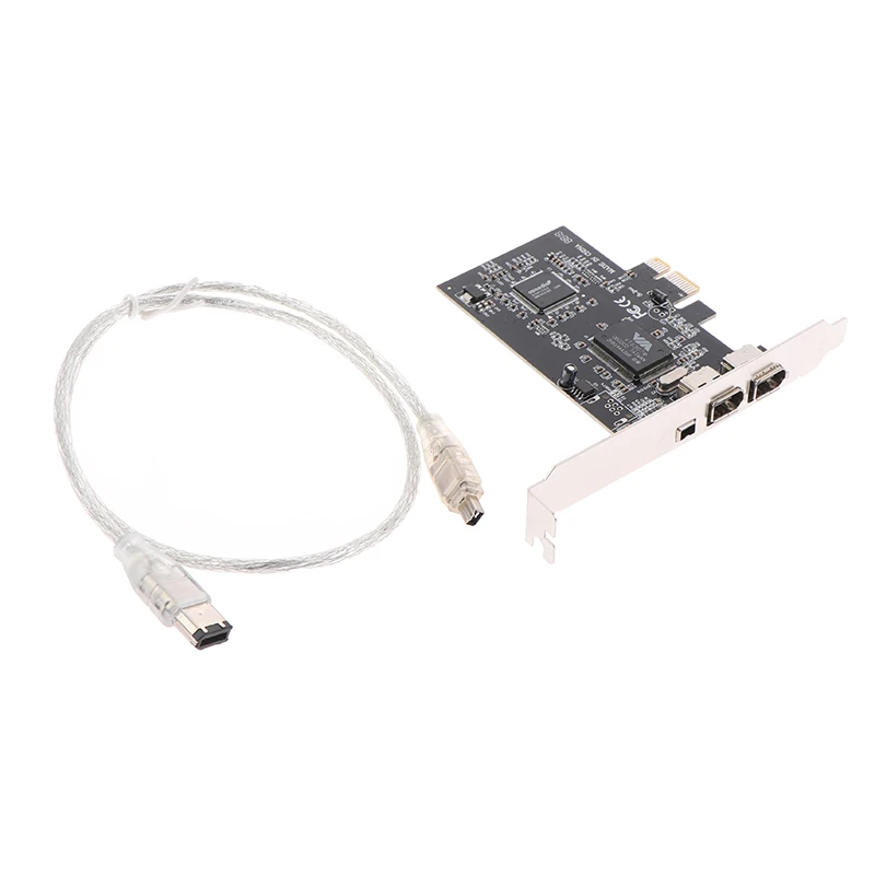 PCI Firewire Karte Für Windows 10,IEEE 1394 PCI Express Controller 4 Ports(3X6 Pin Und 1X4 Pin), firewire 800 Adapter