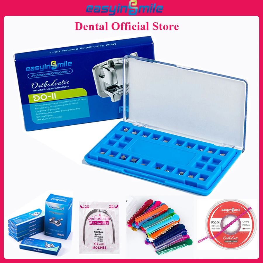 Dental Orthodontic Adhesive Kit Light Curing Metal Ceramic  Invisible Attachments Glue Bonding Dentist Material Tools