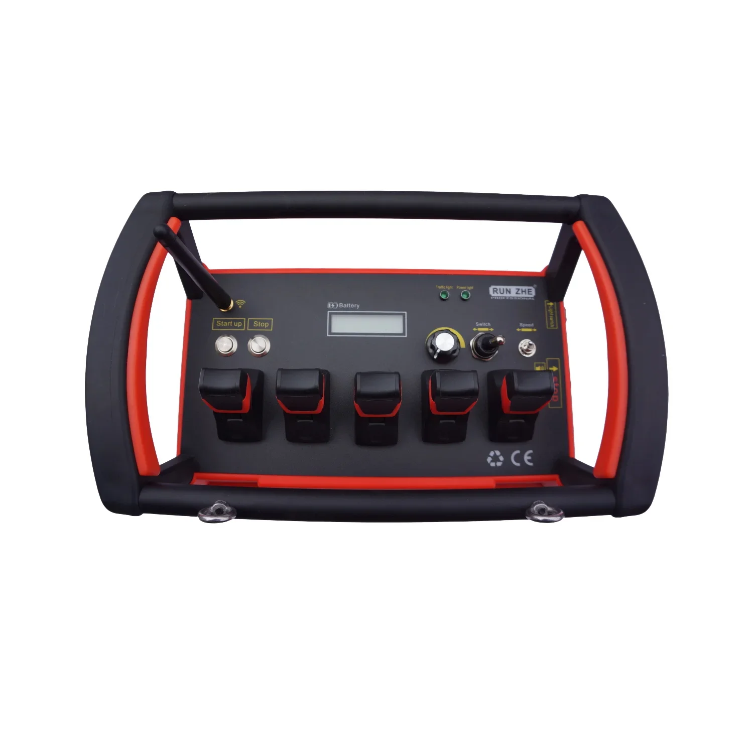 Carton Polymer Lithium Battery AAA Crane Wireless Remote Control 4 Buttons Plastic,plastic and Silicone Rolling Code CE ISO 500